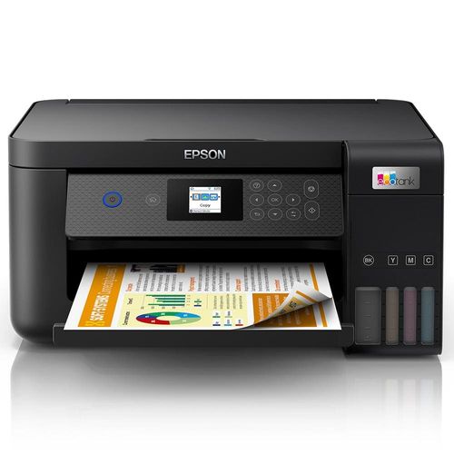 Multifuncional Tanque de Tinta Epson EcoTank L4260 Wireless - Impressora, Copiadora, Scanner