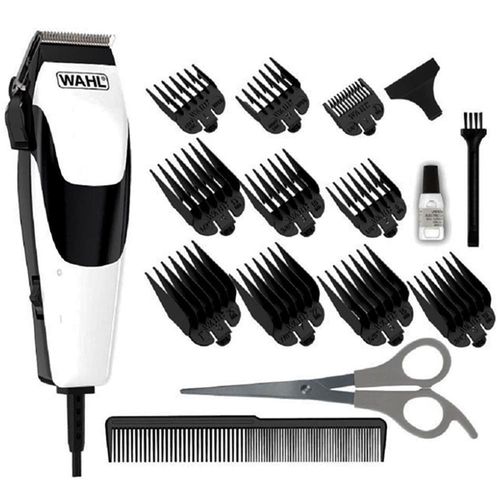 Máquina de Cortar Cabelo Wahl Quick Cut 10 pentes Branca/Preta 110V