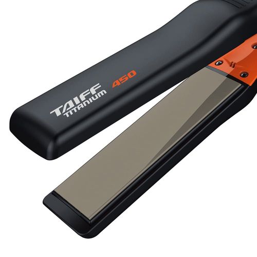 Chapinha | Prancha Taiff Titanium 450 Colors 230°C com Emissão de Íons Laranja - Bivolt