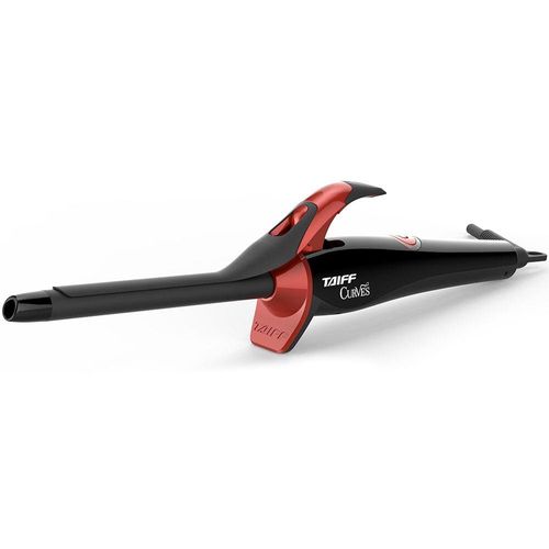 Modelador de Cachos Taiff Curves 1/2" com Cabo Giratório Preto - Bivolt