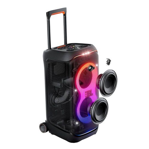 Caixa de Som JBL Partybox 320 com 240 W RMS, Bluetooth 5.1 e Resistência à Água IPX4 - Preto