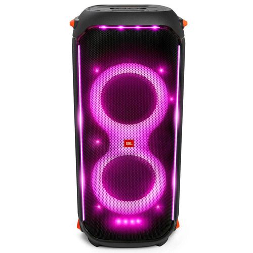 Caixa de Som Portátil JBL PartyBox 710 com Bluetooth, Luzes LED e À Prova de Respingos - 800W RMS