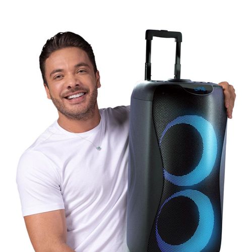 Caixa de Som Pulse Box Trolley SP505 com Bluetooth, USB, Micro SD e Rádio FM - 800W