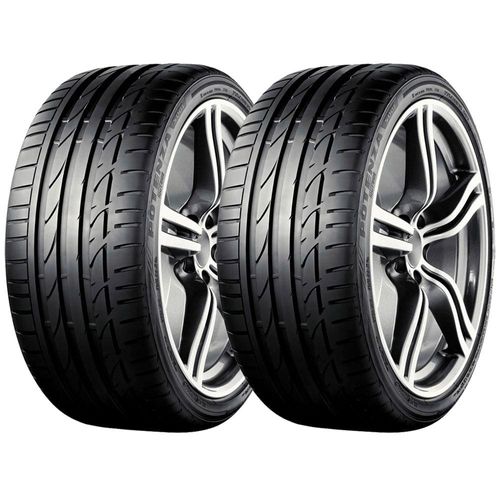 Pneu Aro 19 Bridgestone Potenza S001 225/45 92W Run-Flat - 2 Unidades