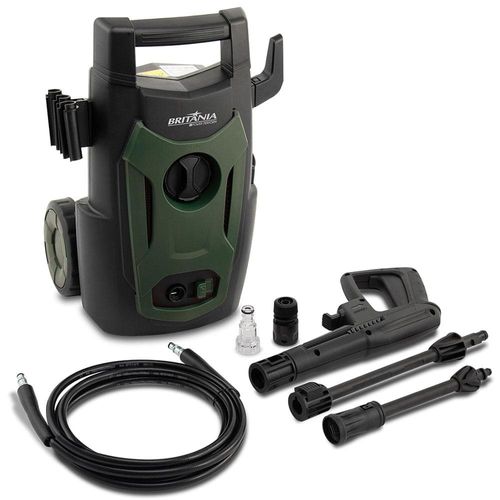 Lavadora de Alta Pressão Britânia BLA2600 com 1500 PSI e 1200W - Verde/Preto 220V