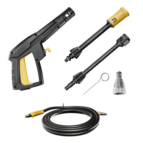 Lavadora de Alta Pressão WAP WL 4000 1950PSI 2000W Elétrica – Cinza e Amarelo 110V