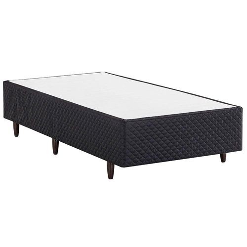 Base Box para Colchão de Solteiro Herval C1634 39x88x188cm - Preto