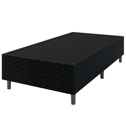 Base Box para Colchão de Solteiro Umaflex New Fascinium 38x88x188cm - Preto