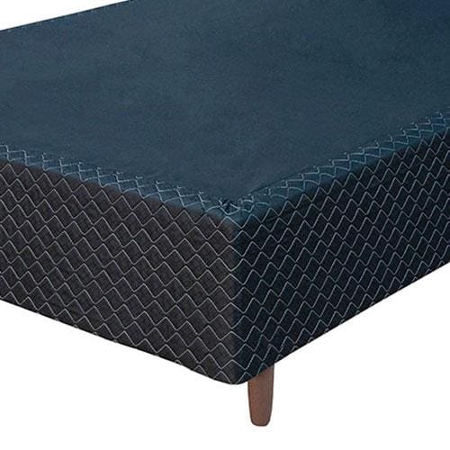 Base Box para Colchão Casal Umaflex Universal 42x138x188 cm - Preto