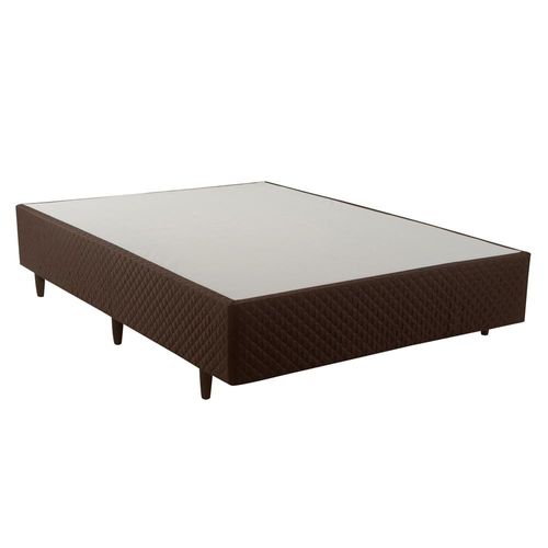 Base Box Casal Herval Regence 28x138x188cm – Marrom