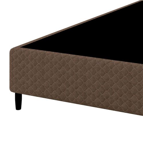 Base Box para Colchão de Casal Umaflex Bello 38x138x188cm - Marrom