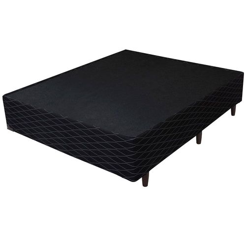 Base Box para Colchão de Casal Umaflex Fascinium 44x138x188 cm - Preto