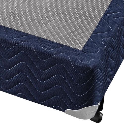 Base Box para Colchão Casal AmericanFlex Nero Gel 24x138x198 cm - Azul
