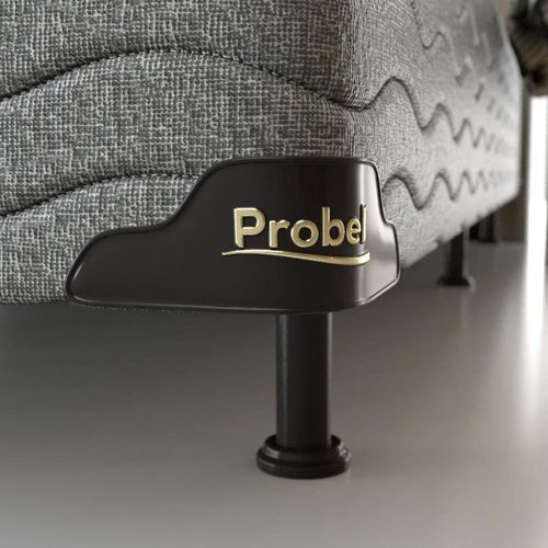 Base Box para Colchão de Casal Probel Century 38x138x188 cm - Cinza