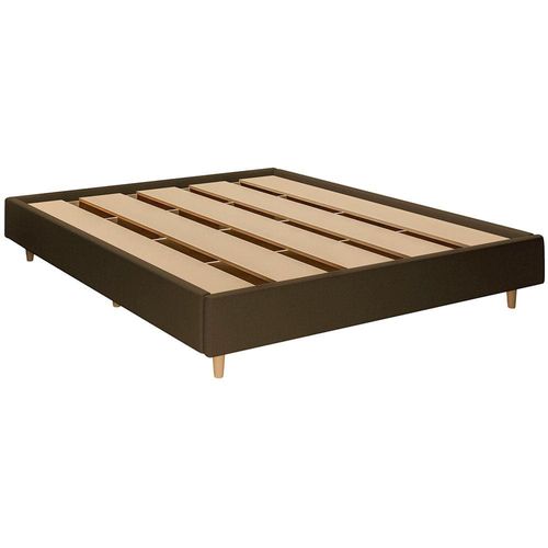 Base Sommier para Colchão Queen Size Dobuê Atlanta com Revestimento em Tecido Veloplus - 175cm de largura Castor