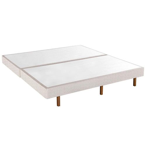 Base Box para Colchão Queen Herval Universal Fit 15x158x198 cm - Bege