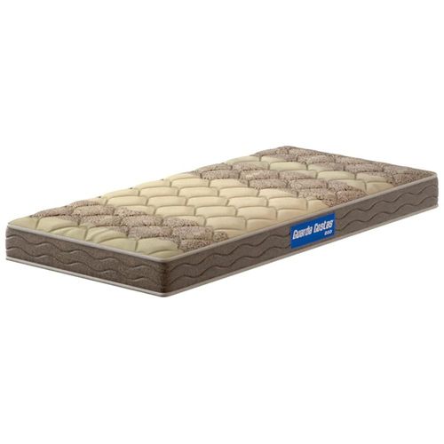 Colchão de Solteiro Probel Guarda Costas Espuma D33 17x78x188cm - Bege/Marrom