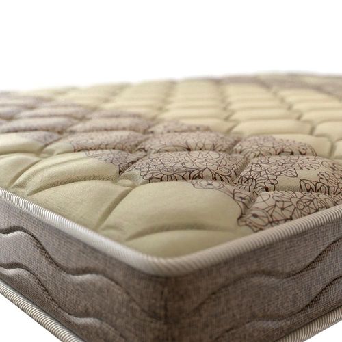 Colchão de Solteiro Probel Guarda Costas Espuma D33 14x88x188cm - Bege/Marrom