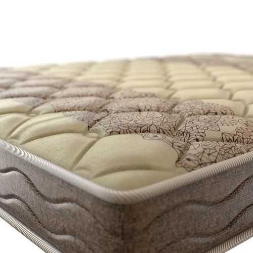 Colchão de Casal Probel Guarda Costas Espuma D33 17x138x188cm - Bege/Marrom