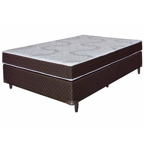 Colchão Casal Umaflex Orleans com Molas Ensacadas 20x138x188cm - Marrom/Branco
