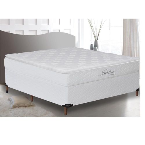 Colchão Casal Umaflex Itália com Pillow Top e Molas Ensacadas 26x138x188cm - Branco