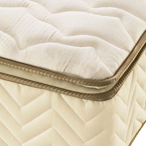 Colchão Casal Americanflex Sublime com Molas Ensacadas e Espuma D20, 30x138x188 cm - Bege