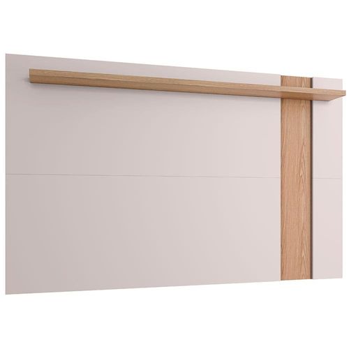 Painel Extensivo Colibri Leme Ideal para TV de Até 65” Off White/Freijó