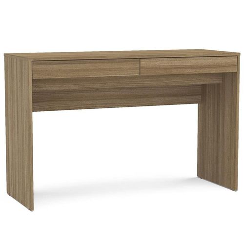Mesa para Computador ou Escritório Politorno Lindóia com 2 Gavetas Castanho