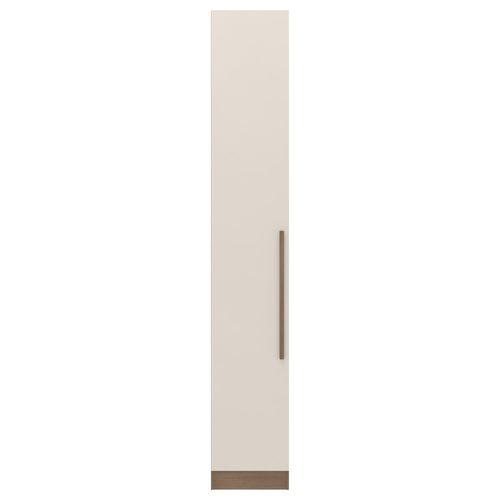 Armário Modulado Bartira Lugano com 1 Porta e 5 Prateleiras Casal – Avelã/Capuccino