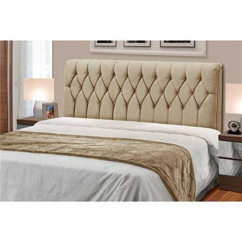 Cabeceira para Cama King Size Dobue Palladium Bege