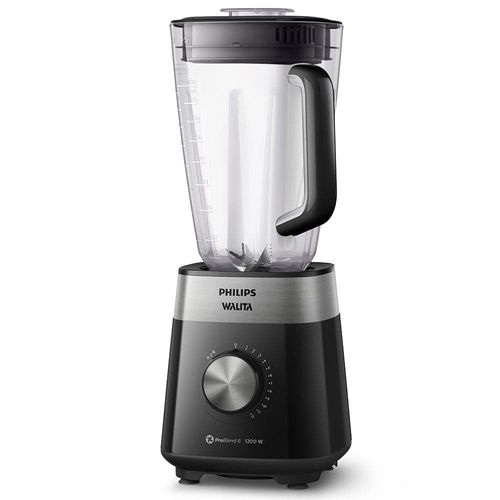 Liquidificador Philips Walita RI2242 Preto 1200W com 12 Velocidades 220V