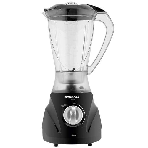 Liquidificador Britânia Black 600W com 3 Velocidades 220V