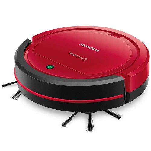 Aspirador Robô Mondial Multi Clean RB-09 Bivolt - Vermelho