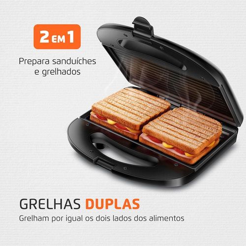 Sanduicheira Mondial Master Grill S-20 - Preto/Inox 220V