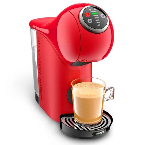 Cafeteira Expresso Arno Dolce Gusto Genio S Plus Multibebidas - Vermelha 110V