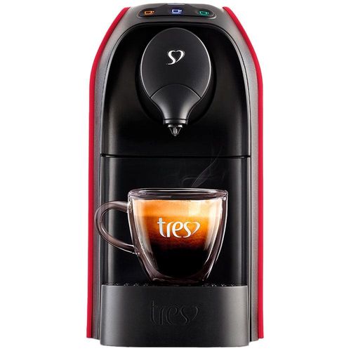 Cafeteira Espresso TRES Passione Multibebidas - Vermelha 110V