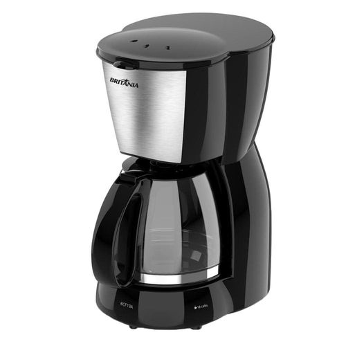 Cafeteira Elétrica Britânia BCF19 18 xícaras - Preto e Inox 110V