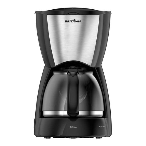 Cafeteira Elétrica Britânia BCF32A 30 xícaras - Preto e Inox 220V