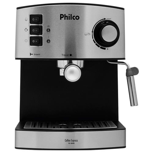 Cafeteira Expresso Philco Coffee Express - Inox - 15 Bar 110 V