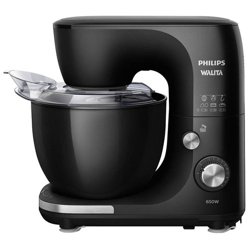 Batedeira Planetária Philips Walita RI7912 com 10 Velocidades e 650W - Preta 220V