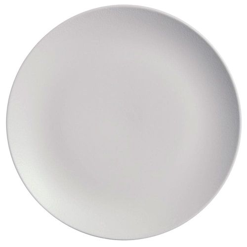 Conjunto com 6 Pratos Rasos Porto Brasil Coup Vit em Stoneware 26 cm – Cinza