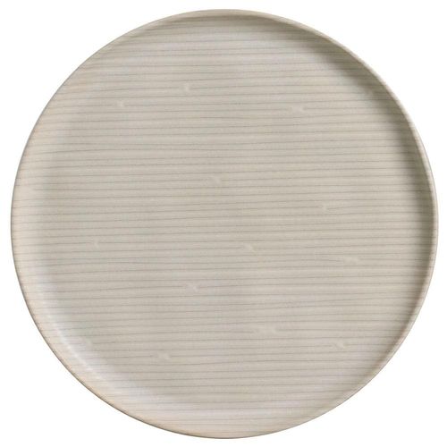 Conjunto com 6 Pratos Rasos Porto Brasil Bio Infinita em Stoneware 27,5 cm – Cinza