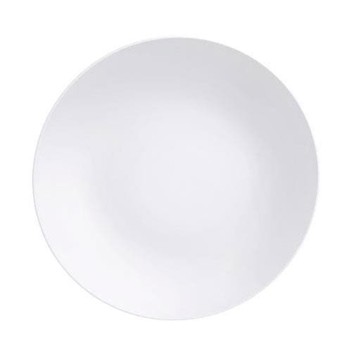 Conjunto com 6 Pratos Rasos Tramontina Leonora em Porcelana 25 cm - Branco