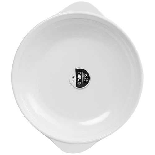 Prato com Abas Haus Concept Fideli 57602/003 Melamina 19,5cm - Branco