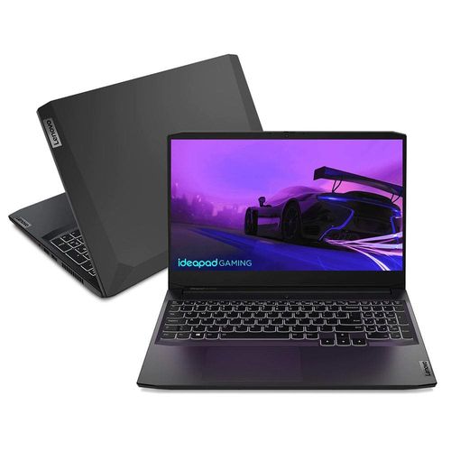 Notebook Gamer Lenovo IdeaPad Gaming 3i Intel Core i5 4GB RAM 8GB 512GB SSD Tela Full HD 15,6" Windows 11 NVIDIA GeForce GTX 1650 - 82MG0009BR