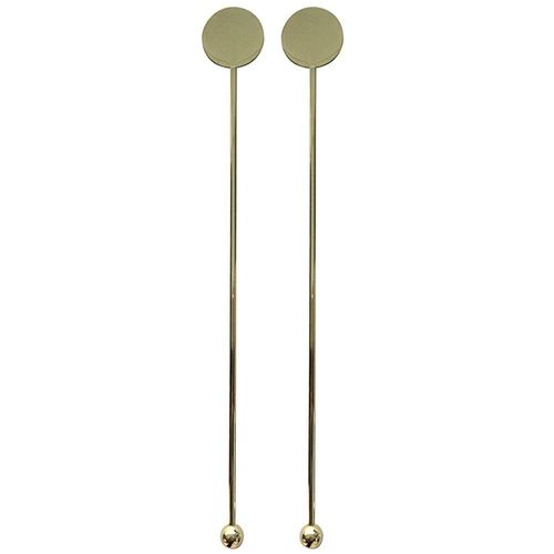 Conjunto de Misturador para Drinks Fracalanza 26281 em Aço Inox Dourado - 2 Peças