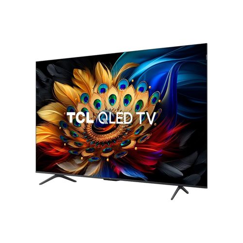 Smart TV 55" QLED 4K TCL 55C655 com Processador AIPQ, Google TV, HDR10+, Wi-Fi Dual Band, Bluetooth Integrado, Google Assistente, Dolby Vision e Atmos