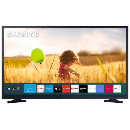 Smart TV LED 43" Full HD Samsung T5300 com HDR, Sistema Operacional Tizen, Wi-Fi, Espelhamento de Tela, Dolby Digital Plus, HDMI e USB