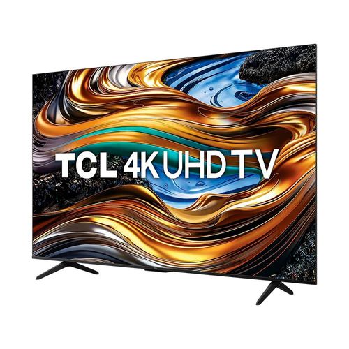 Smart TV 75” 4K UHD TCL 75P755 com Processador AIPQ, Google TV, Wi-Fi, Bluetooth, Google Assistente, Dolby Vision e Atmos