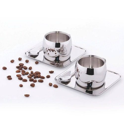 Conjunto p/ Cafezinho Tramontina Continental Inox - 18 Peças